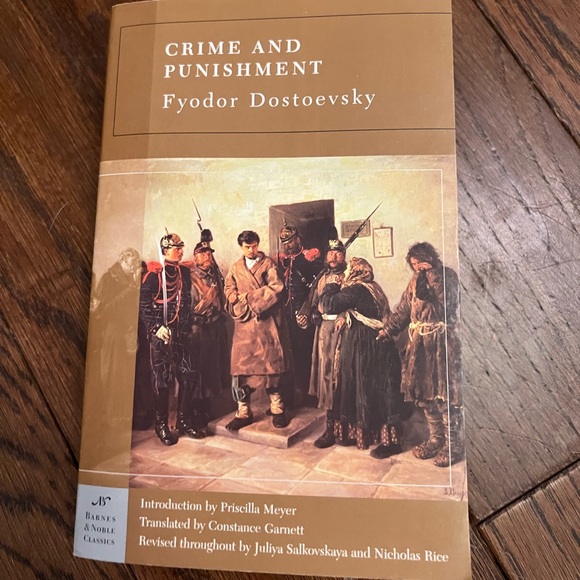 🍉Any books 2/$12 New CRIME AND PUNISHMENT by Fyodor Dostoevsky paperback book - Picture 1 of 3